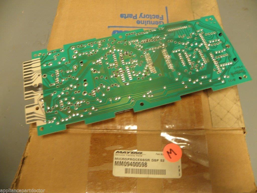 Maytag Microwave Microprocessor Board Assy MM09400598 520052 NEW IN BOX Maytag Microwave Microprocessor Board Assy MM09400598 520052 NEW IN BOX